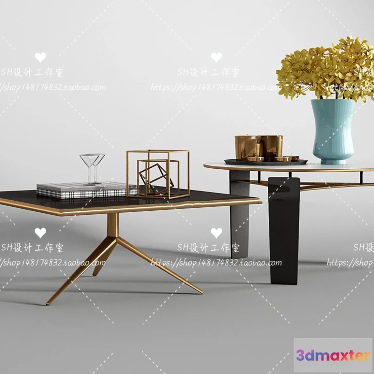 1128260 - Tea Coffee Table - 3D Models - 1265