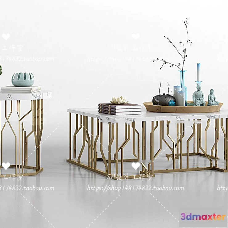 1128276 - Tea Coffee Table - 3D Models - 1273