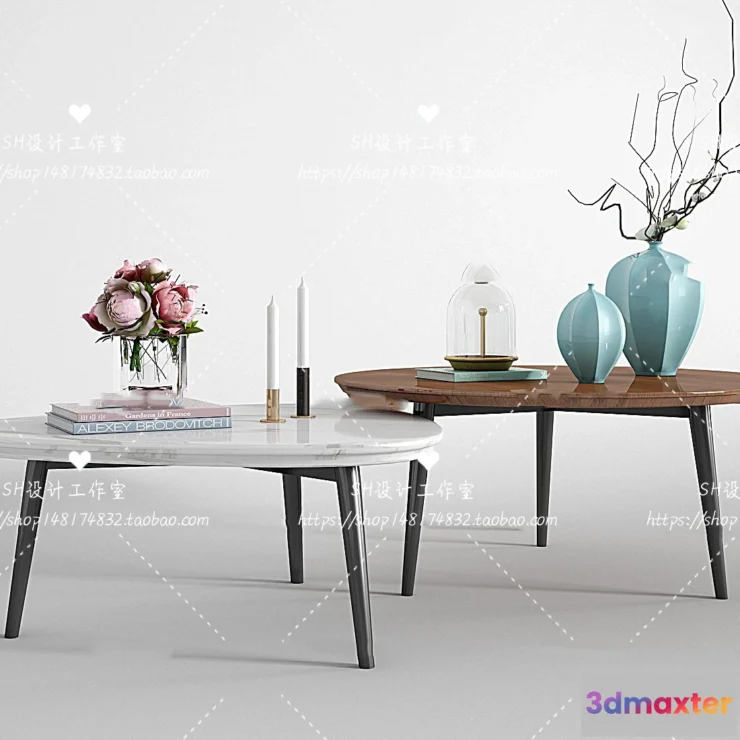 1128278 - Tea Coffee Table - 3D Models - 1274