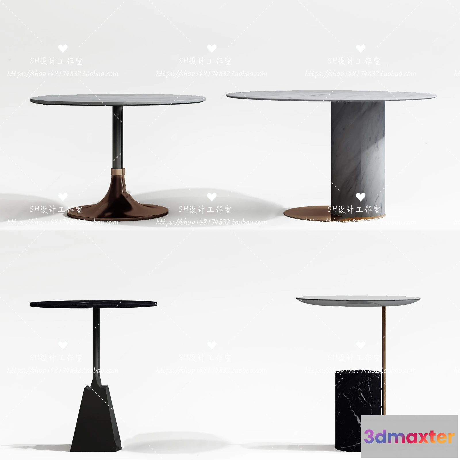 1128284 - Tea Coffee Table - 3D Models - 1277