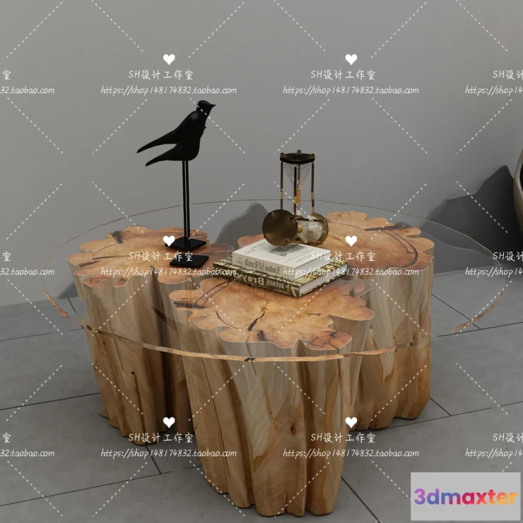 1128304 - Tea Coffee Table - 3D Models - 1287