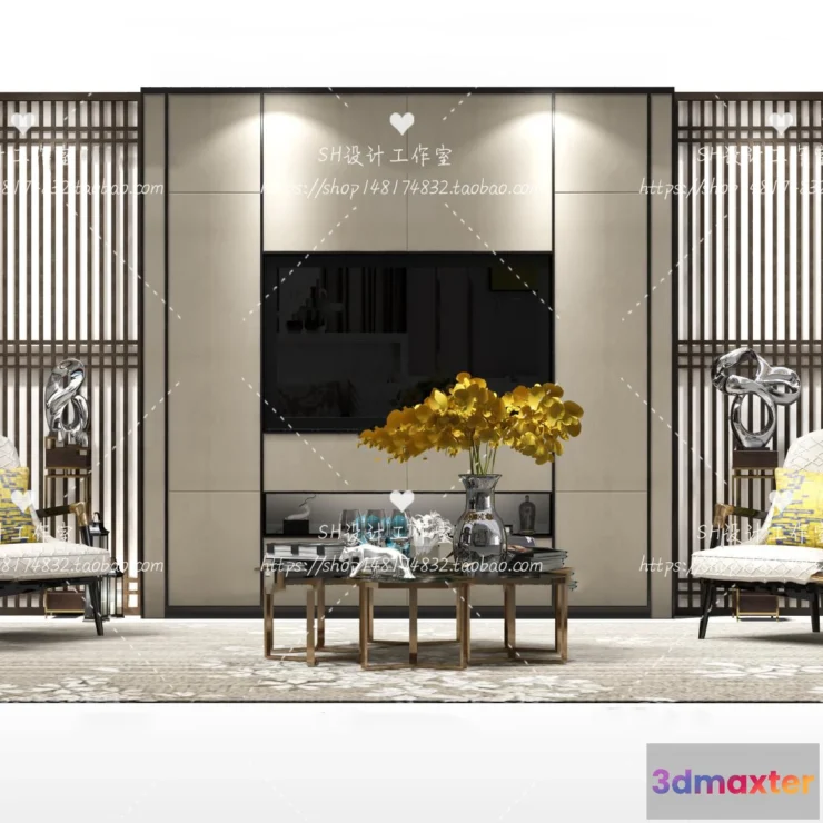 1137364 - TV Cabinets - 3D Models - 0003