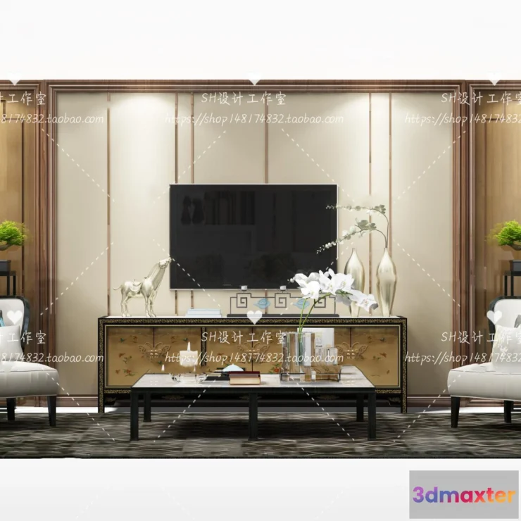 1137370 - TV Cabinets - 3D Models - 0006