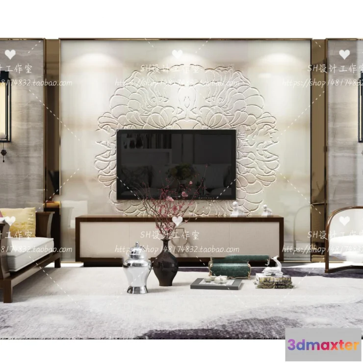 1137376 - TV Cabinets - 3D Models - 0009