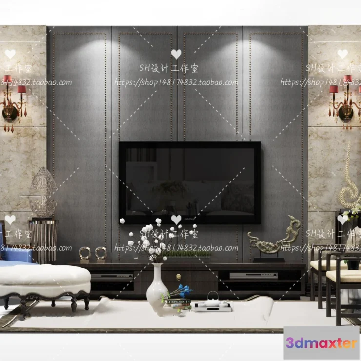 1137384 - TV Cabinets - 3D Models - 0013