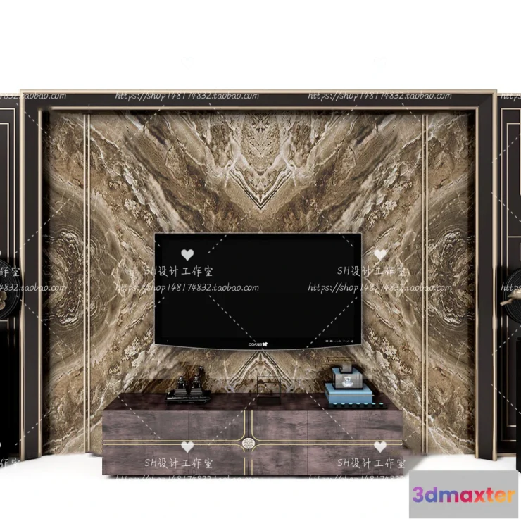 1137394 - TV Cabinets - 3D Models - 0018