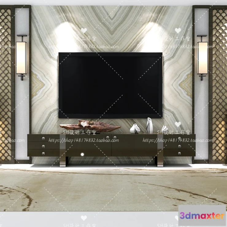 1137396 - TV Cabinets - 3D Models - 0019