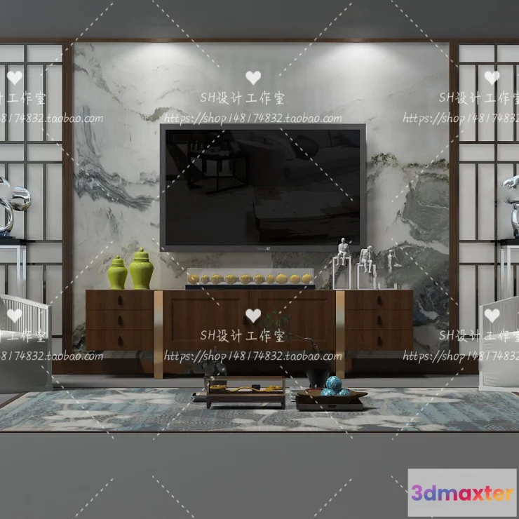 1137404 - TV Cabinets - 3D Models - 0023