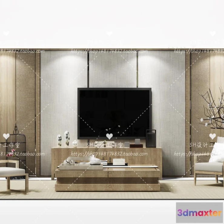1137408 - TV Cabinets - 3D Models - 0025