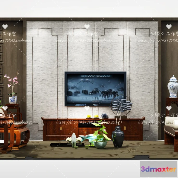 1137412 - TV Cabinets - 3D Models - 0027