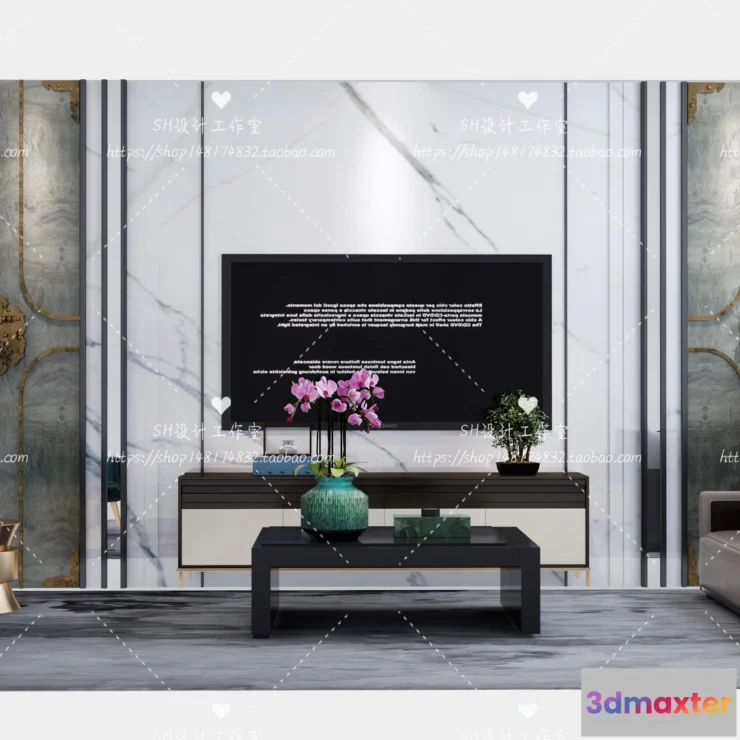 1137416 - TV Cabinets - 3D Models - 0029