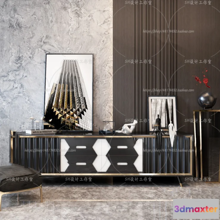 1137420 - TV Cabinets - 3D Models - 0031