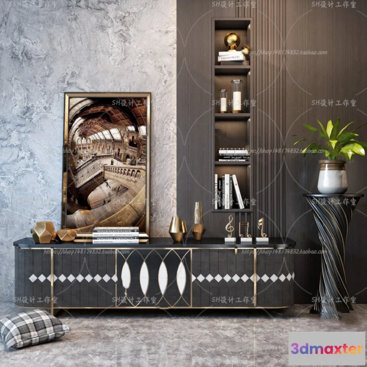 1137422 - TV Cabinets - 3D Models - 0032