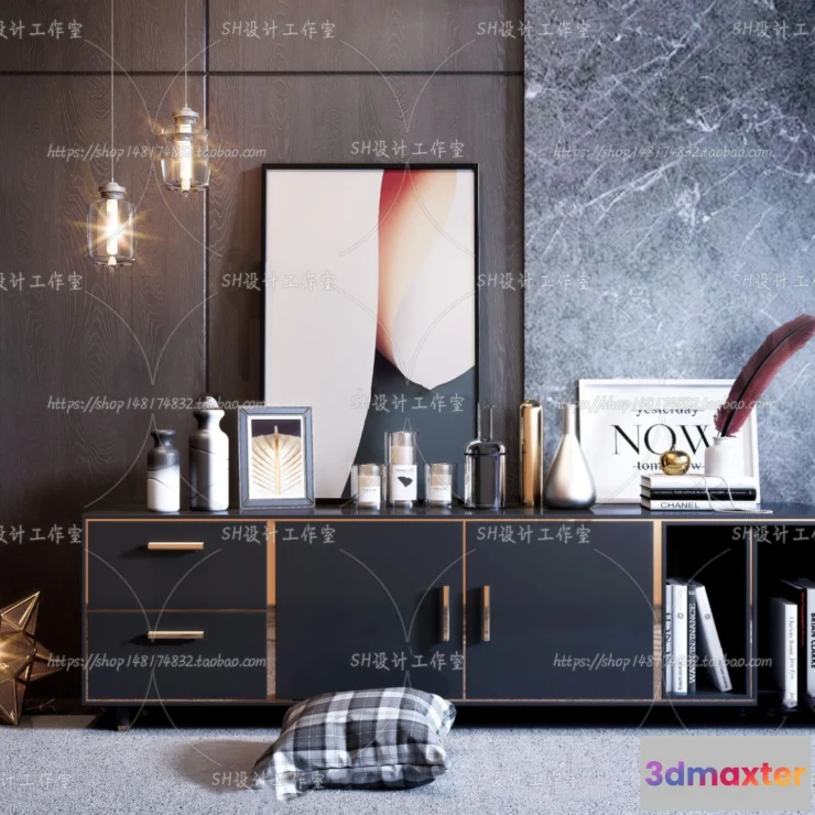 1137428 - TV Cabinets - 3D Models - 0035