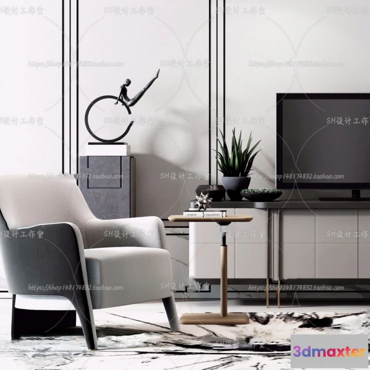 1137462 - TV Cabinets - 3D Models - 0052