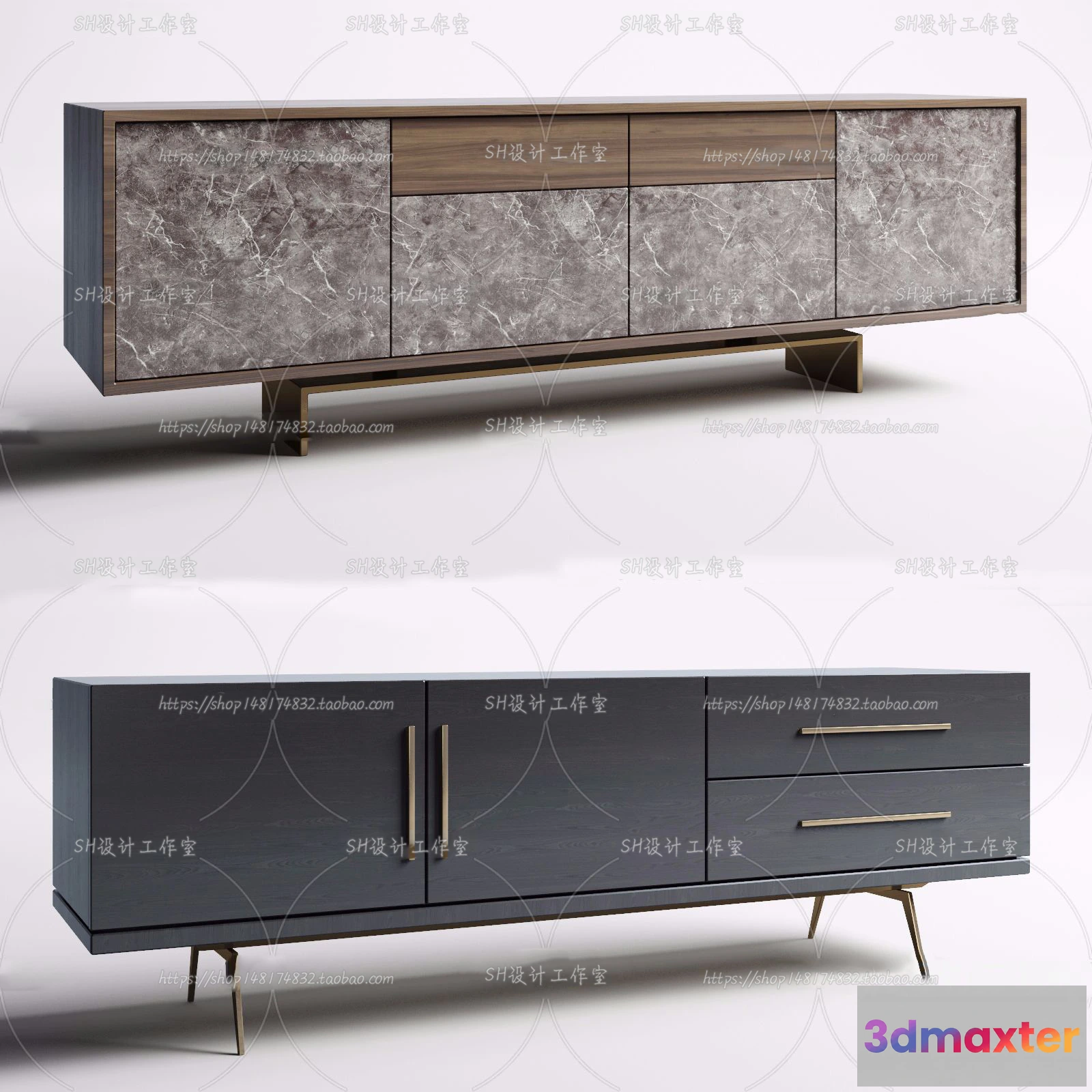 1137572 - TV Cabinets - 3D Models - 0107