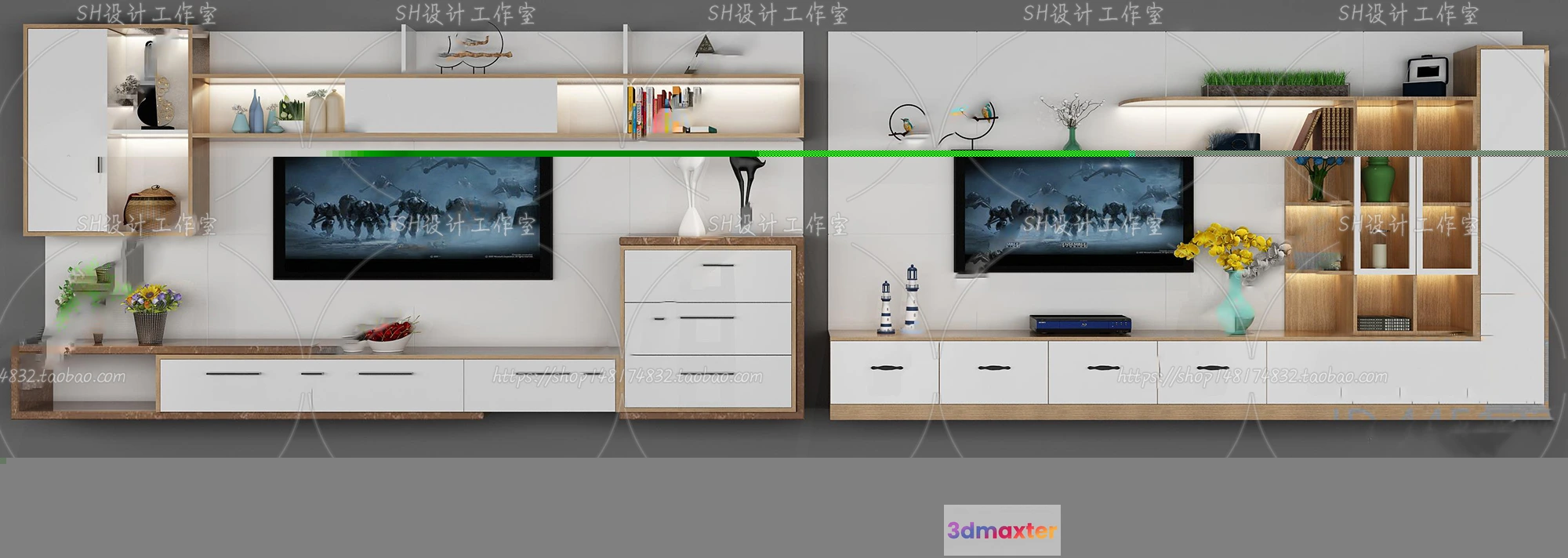 1137600 - TV Cabinets - 3D Models - 0121