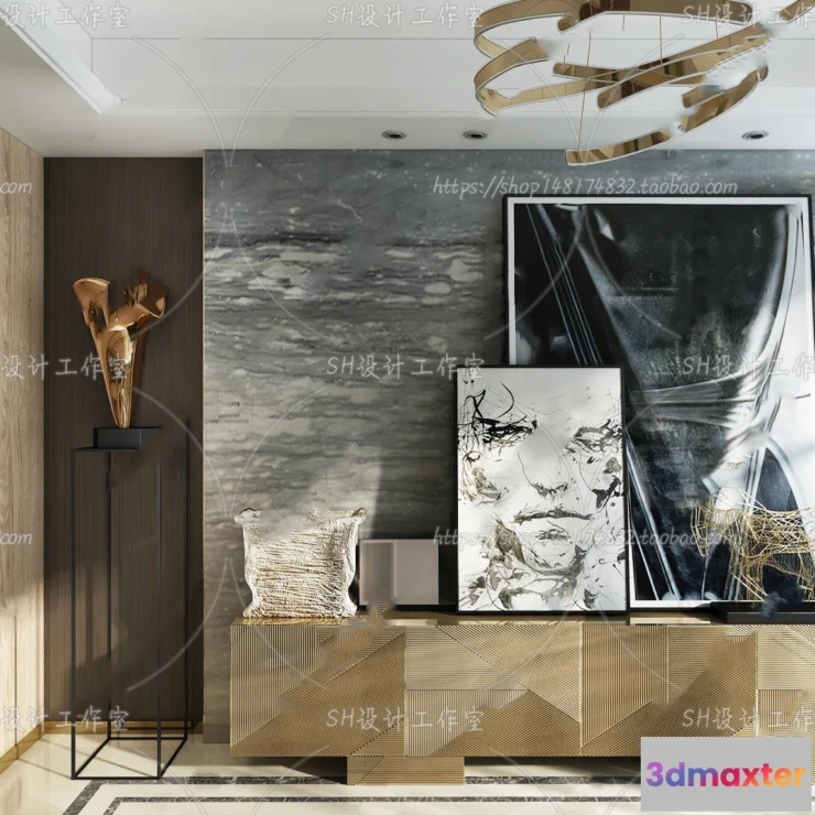 1137606 - TV Cabinets - 3D Models - 0124