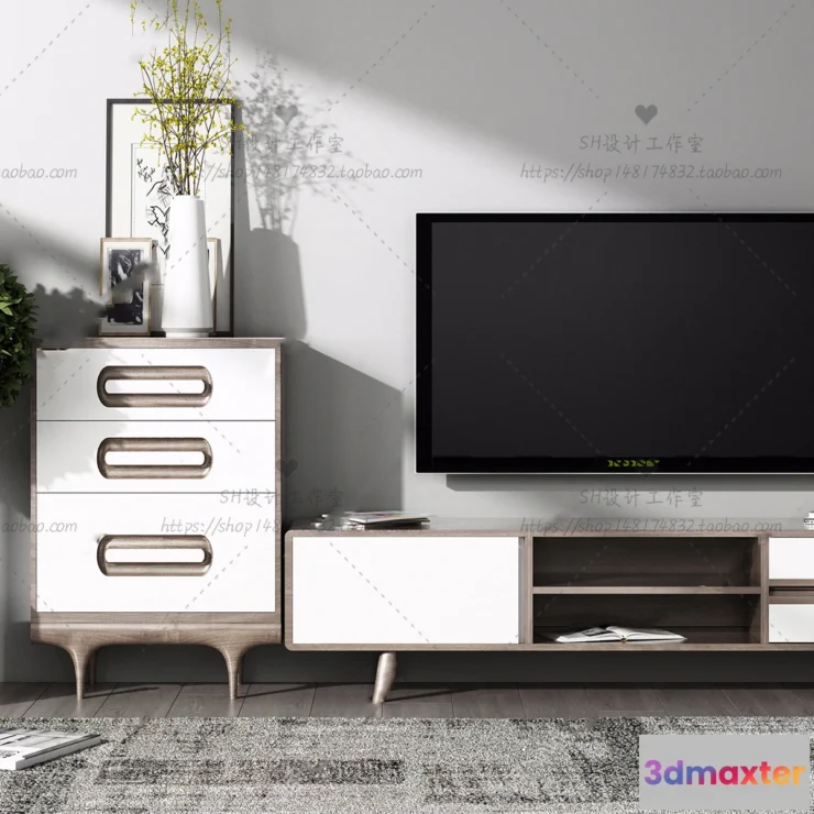 1137624 - TV Cabinets - 3D Models - 0133