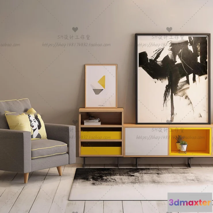 1137628 - TV Cabinets - 3D Models - 0135