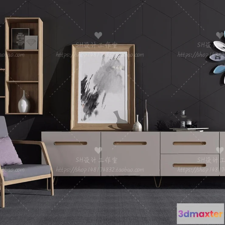 1137630 - TV Cabinets - 3D Models - 0136