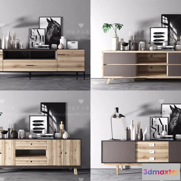 1137632 - TV Cabinets - 3D Models - 0137