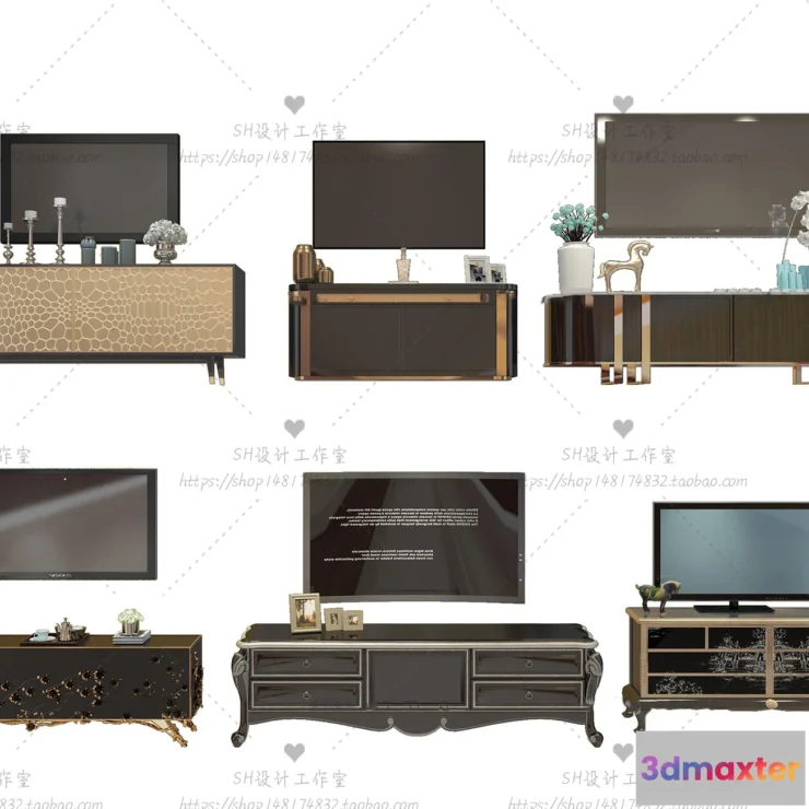 1137662 - TV Cabinets - 3D Models - 0152