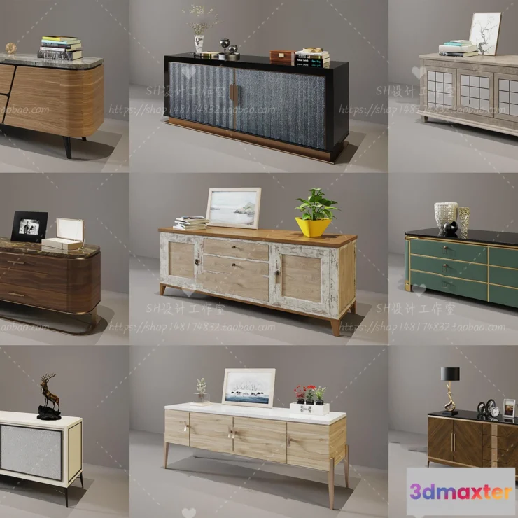 1137664 - TV Cabinets - 3D Models - 0153