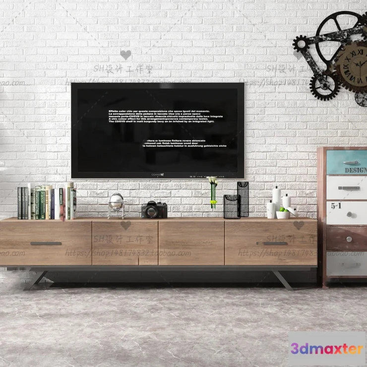 1137726 - TV Cabinets - 3D Models - 0184