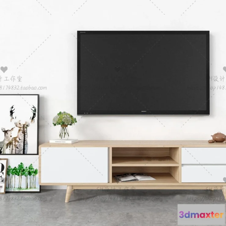 1137760 - TV Cabinets - 3D Models - 0201