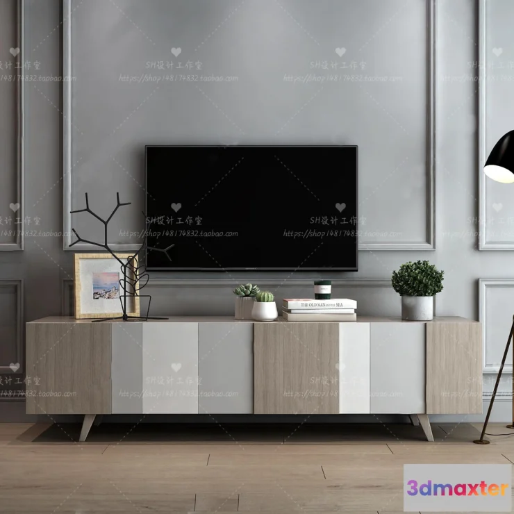 1137774 - TV Cabinets - 3D Models - 0208