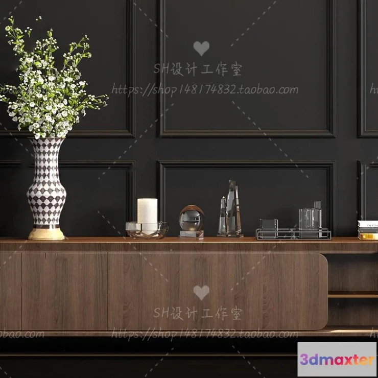 1137812 - TV Cabinets - 3D Models - 0227
