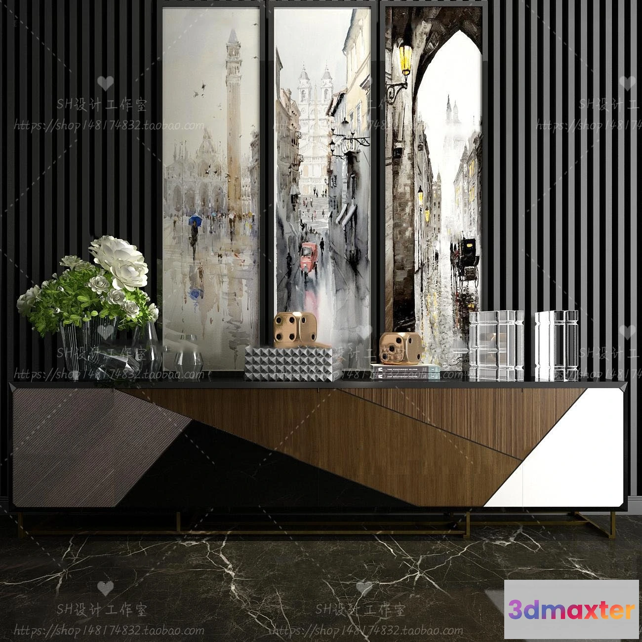 1137814 - TV Cabinets - 3D Models - 0228