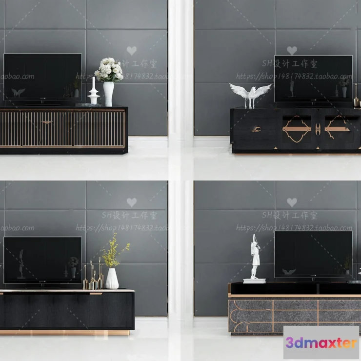 1137842 - TV Cabinets - 3D Models - 0242