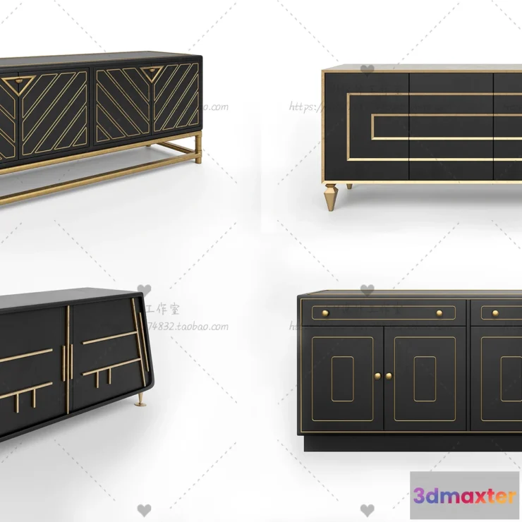 1137850 - TV Cabinets - 3D Models - 0246