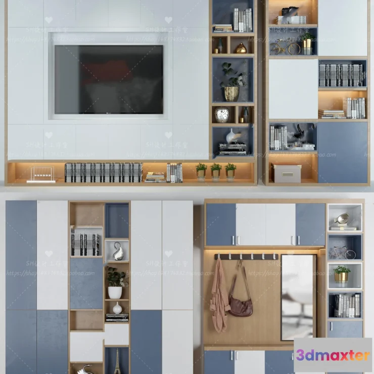 1137854 - TV Cabinets - 3D Models - 0248