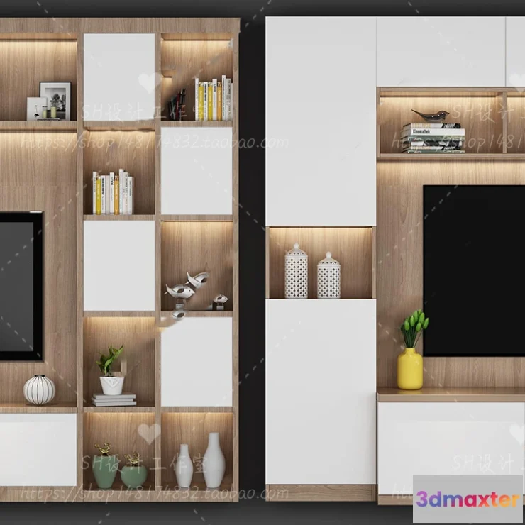 1137856 - TV Cabinets - 3D Models - 0249