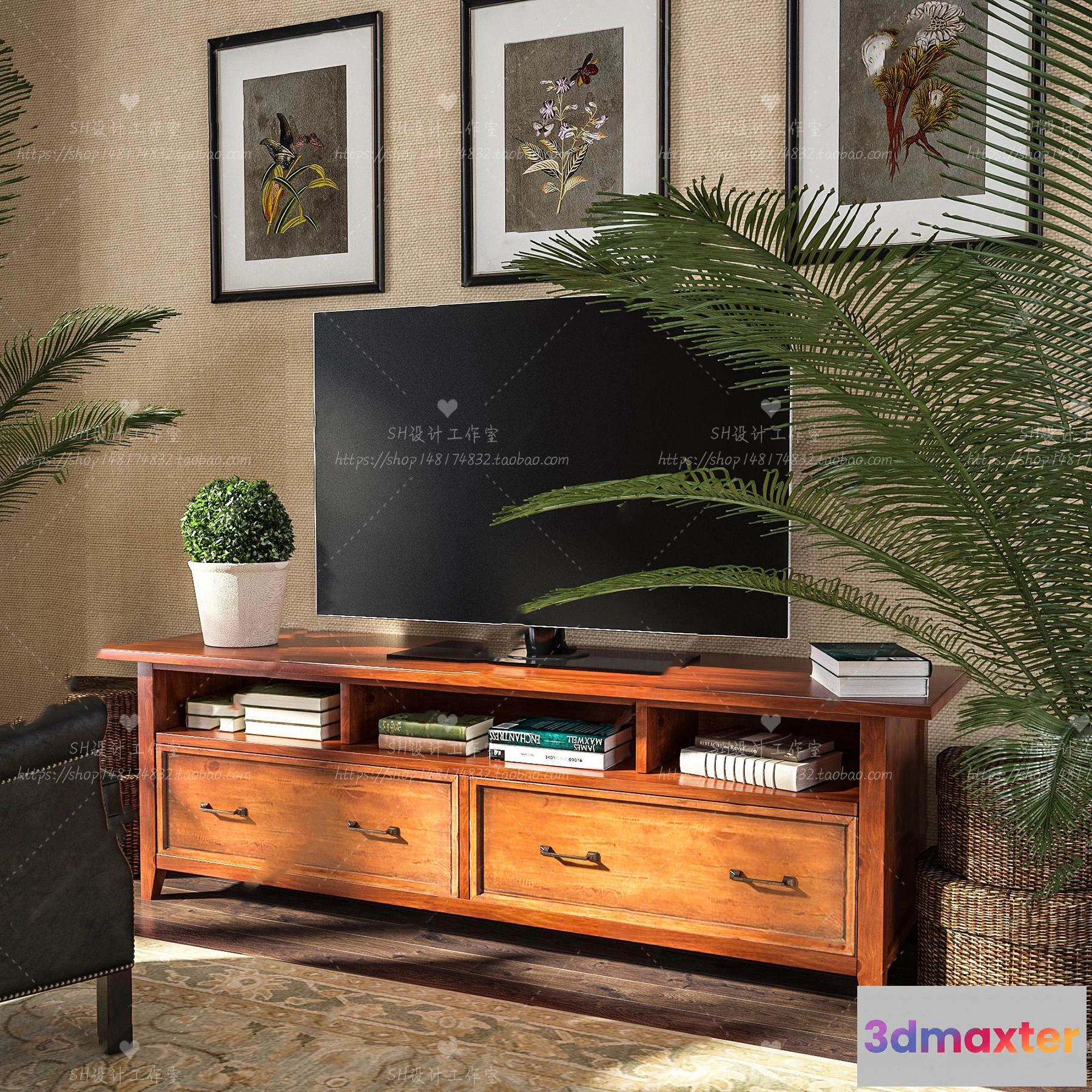 1137864 - TV Cabinets - 3D Models - 0253