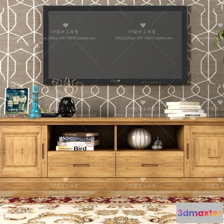 1137866 - TV Cabinets - 3D Models - 0254