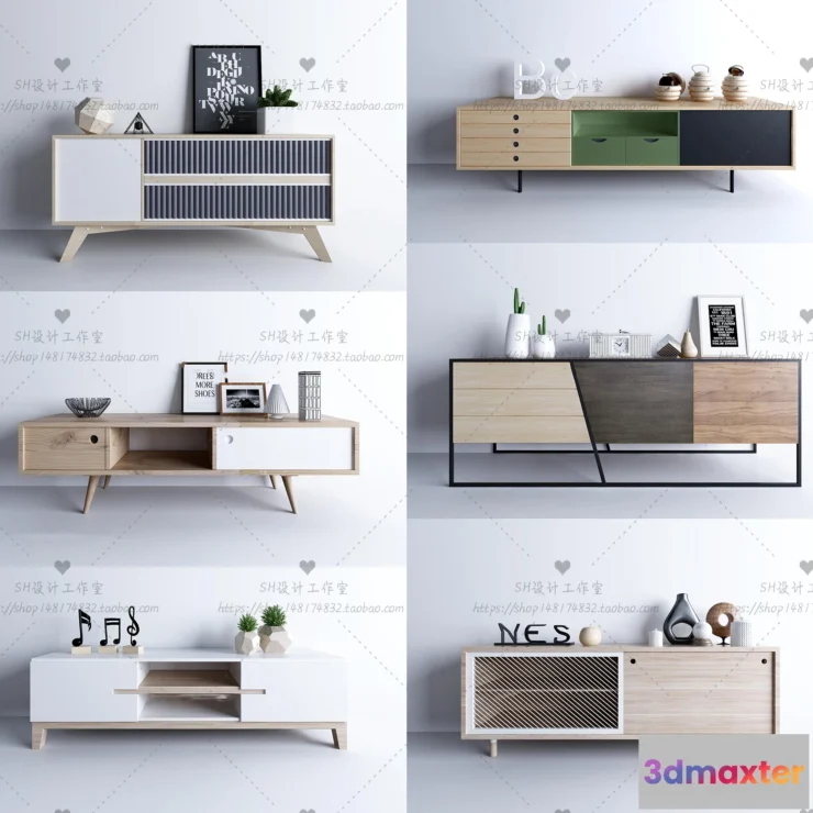 1137890 - TV Cabinets - 3D Models - 0266