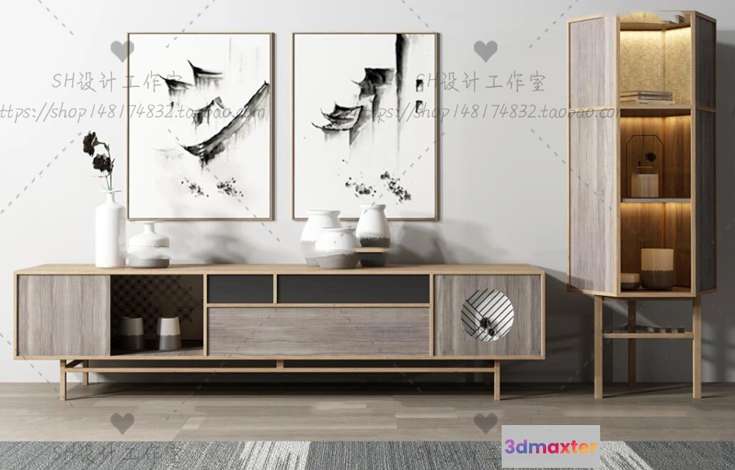 1137920 - TV Cabinets - 3D Models - 0281