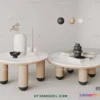 1161074 - WABI SABI STYLE 3D MODELS - TEA TABLE - 0023
