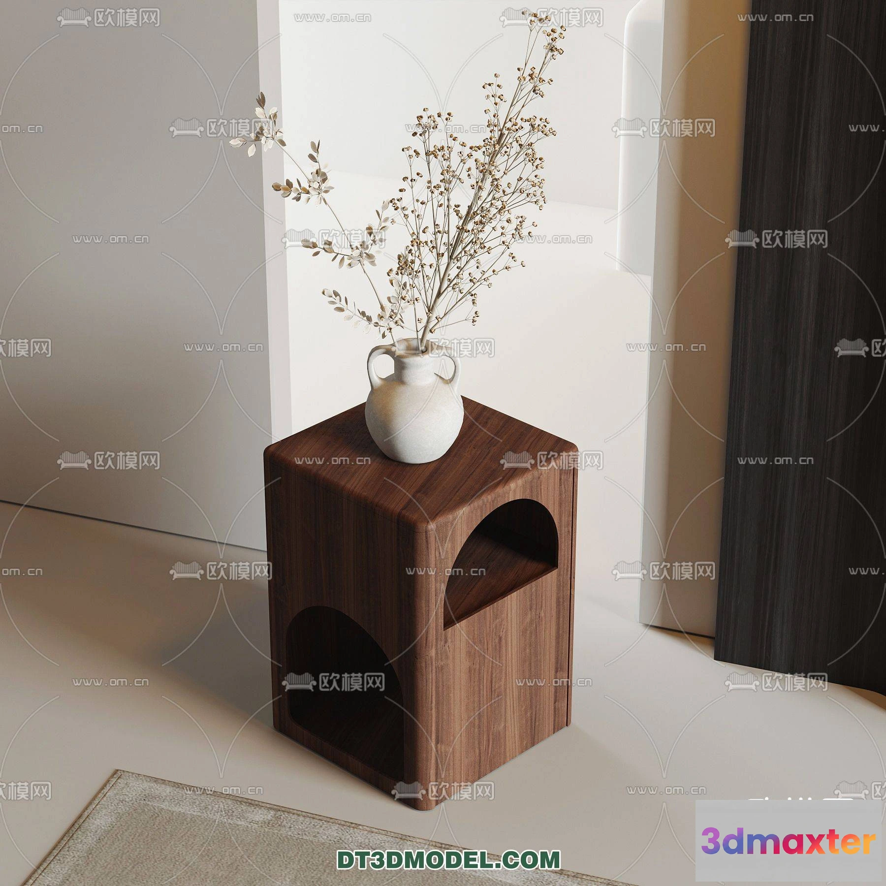 1161084 - WABI SABI STYLE 3D MODELS - TEA TABLE - 0028