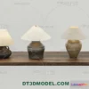 1161112 - WABI SABI STYLE 3D MODELS - TEA TABLE - 0042