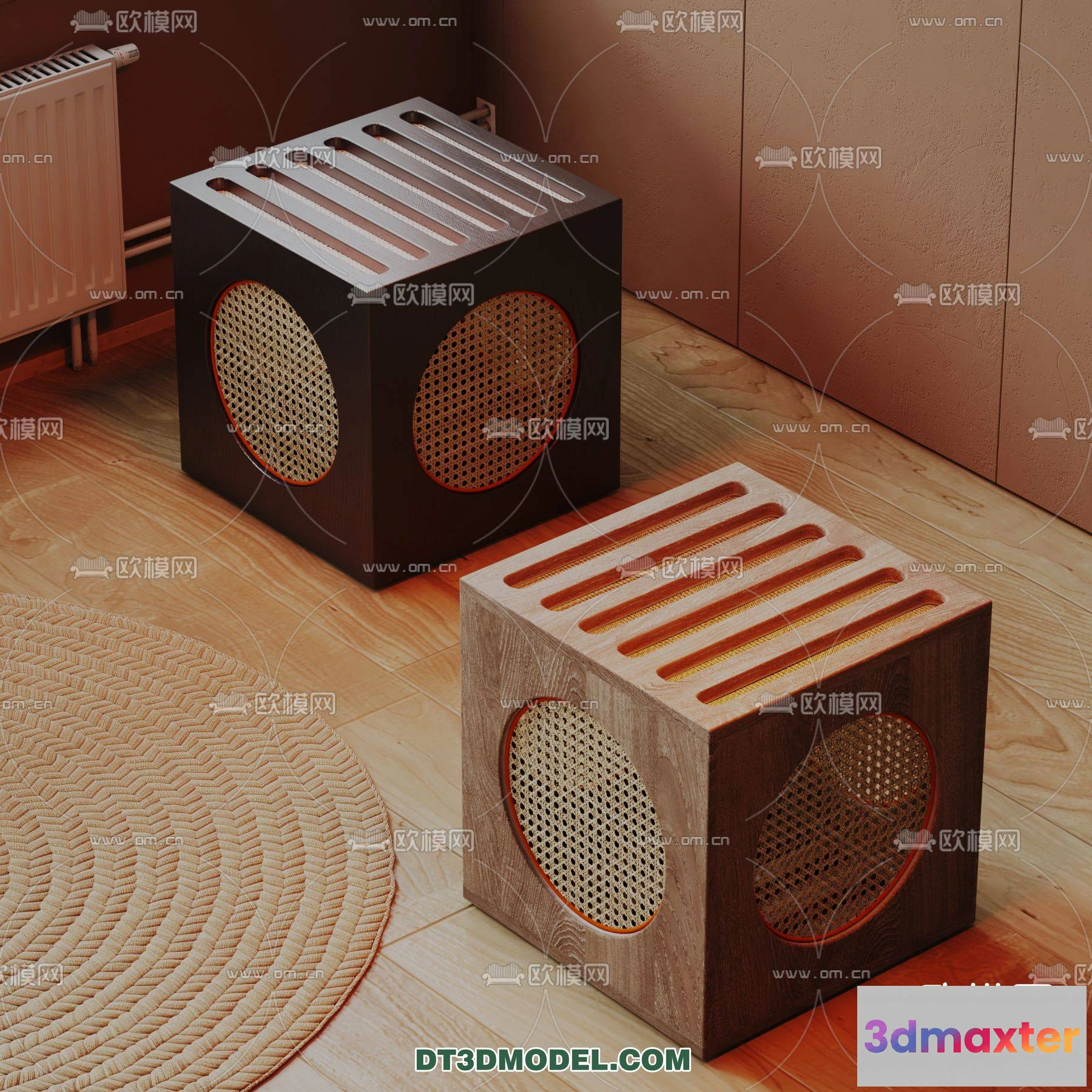 1161142 - WABI SABI STYLE 3D MODELS - TEA TABLE - 0057