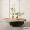 1161144 - WABI SABI STYLE 3D MODELS - TEA TABLE - 0058
