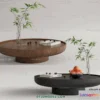 1161148 - WABI SABI STYLE 3D MODELS - TEA TABLE - 0060