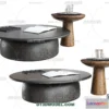 1161156 - WABI SABI STYLE 3D MODELS - TEA TABLE - 0064