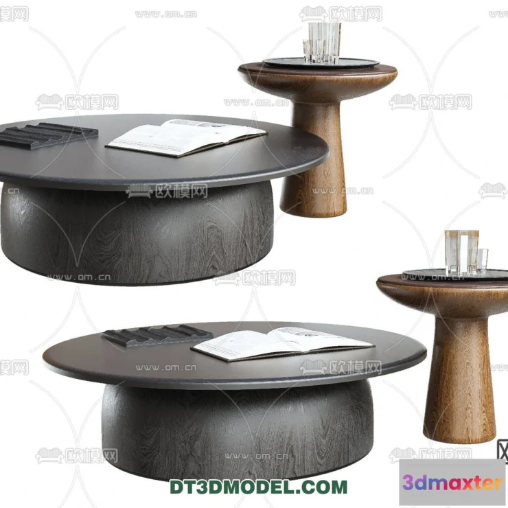 1161156 - WABI SABI STYLE 3D MODELS - TEA TABLE - 0064