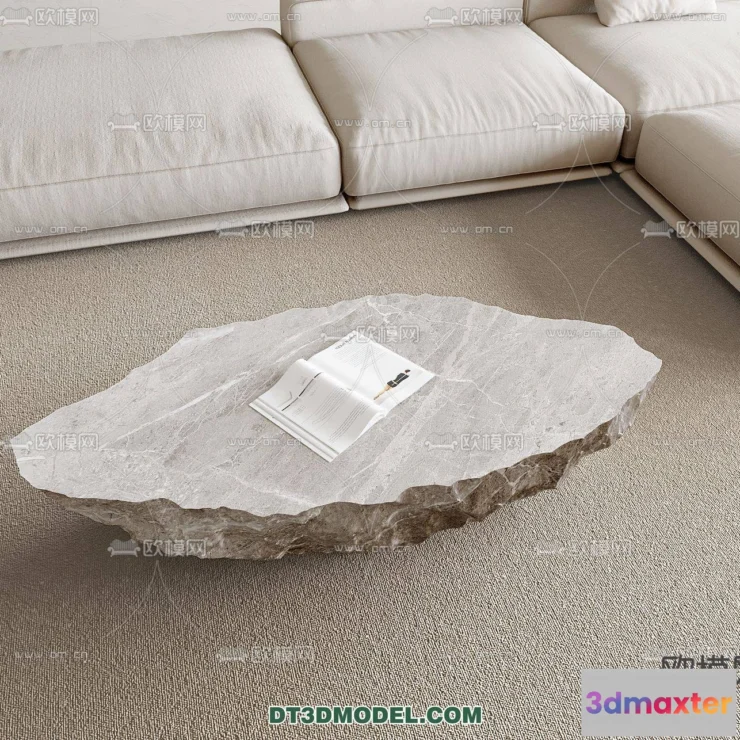 1161160 - WABI SABI STYLE 3D MODELS - TEA TABLE - 0066